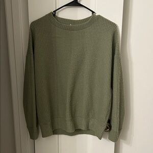 78&SUNNY  Olive Women's Crew Neck Sweater Stitch Fix Size medium